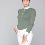 Olive Paulo Alto Zip Long Sleeve