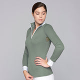 Olive Paulo Alto Zip Long Sleeve